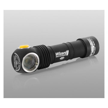 Čelovka Armytek Wizard v3 XP-L USB Magnet/ Teplá bílá / 1120lm (1.5h) / 115m / 6 režimů / IP68 / Včetně 1 x Li-ion 18650 / 65gr