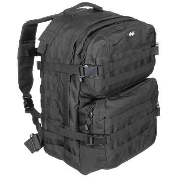 Batoh MFH US Assault II / 40L / 30x48x27cm Black