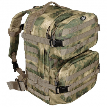 Batoh MFH US Assault II / 40L / 30x48x27cm HDT-camo FG