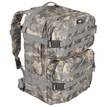 Batoh MFH US Assault II / 40L / 30x48x27cm Snake black