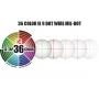 Puškohled UTG 1.5-6x44 30mm 36-Color Mil-Dot (SCP3-U156IEW)