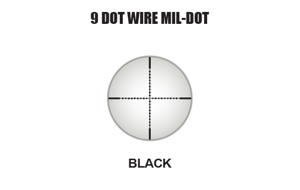 9 DOT WIRE MIL-DOT-BLACK 9 DOT WIRE MIL-DOT-BLACK