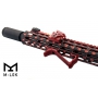 Rukojeť UTG Ultra Slim Angled Foregrip M-LOK (MT-AFGM01R) Red