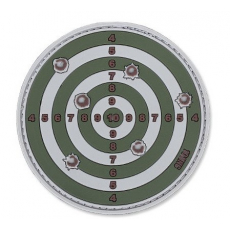Nášivka na suchý zip 101 Inc. Target - Green / 80mm