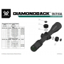 Puškohled Vortex DIAMONDBACK TACTICAL 6-24X50 30mm FFP EBR-2C MOA