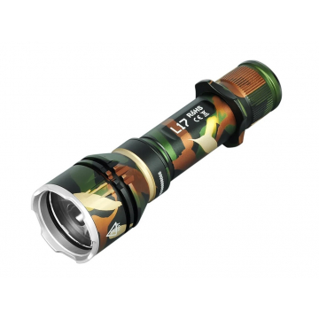 Svítilna Acebeam L17 CAMO / 1400lm (1.25h) / 802m / 6 režimů / IPx8 / Li-Ion 18650 / 150gr