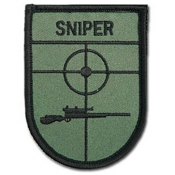 Nášivka na suchý zip Fostex Garments Sniper - Green