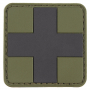 Nášivka na suchý zip MFH Medic - OD Green /  5x5cm